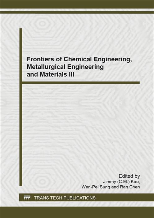 Frontiers of Chemical Engineering Metallurgical Engineering and Materials III