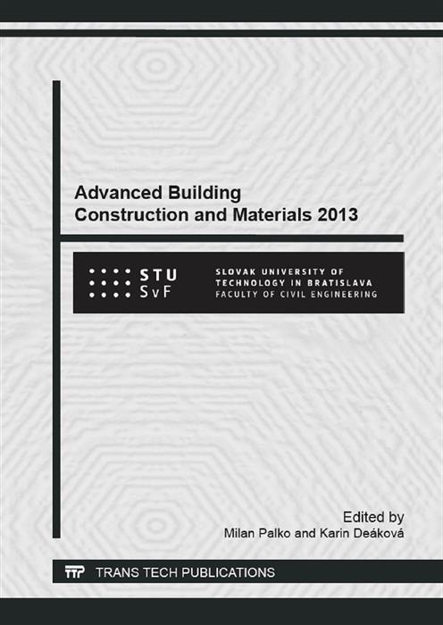 Advanced Building Construction and Materials 2013