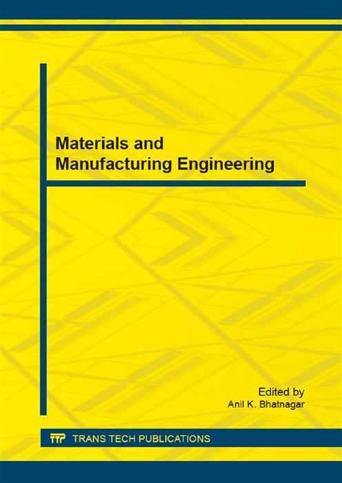 Materials and Manufacturing Engineering