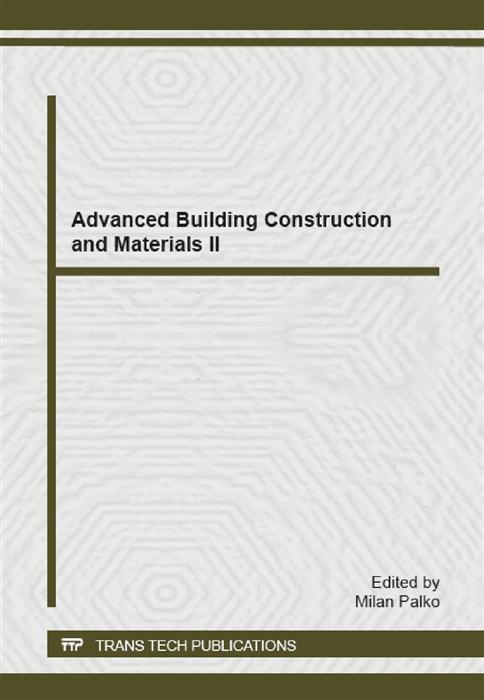 Advanced Building Construction and Materials II