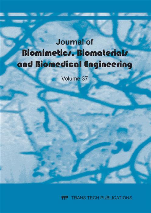 Journal of Biomimetics Biomaterials and Biomedical Engineering Vol. 37