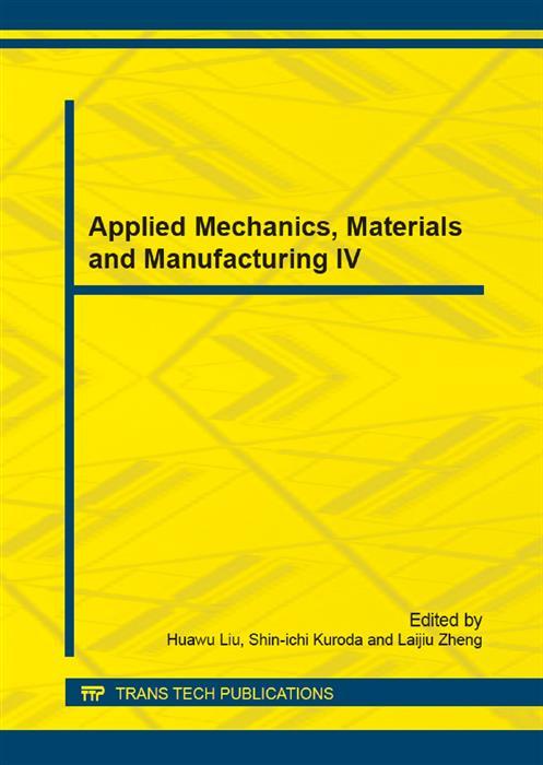 Applied Mechanics Materials and Manufacturing IV