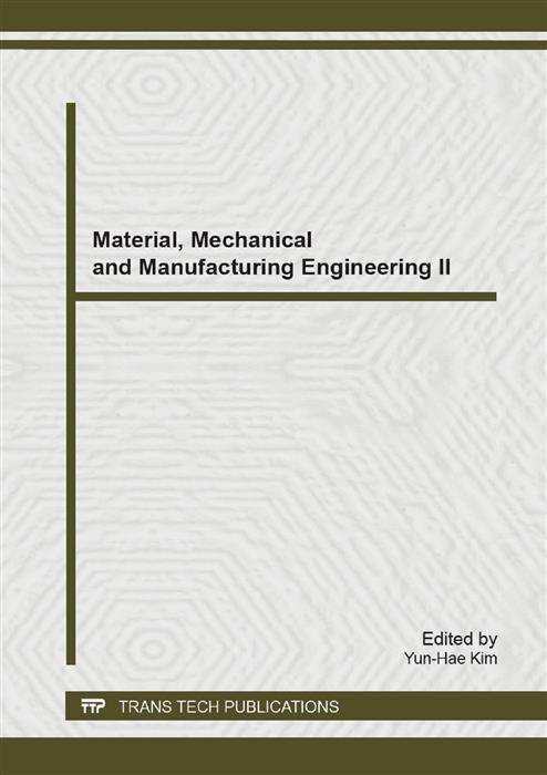 Material Mechanical and Manufacturing Engineering II