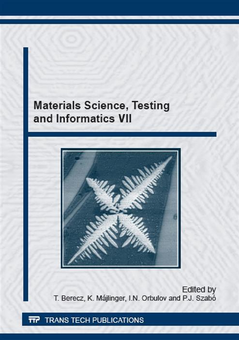 Materials Science Testing and Informatics VII