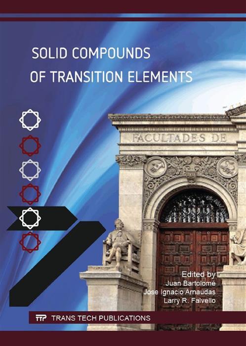 Solid Compounds of Transition Elements