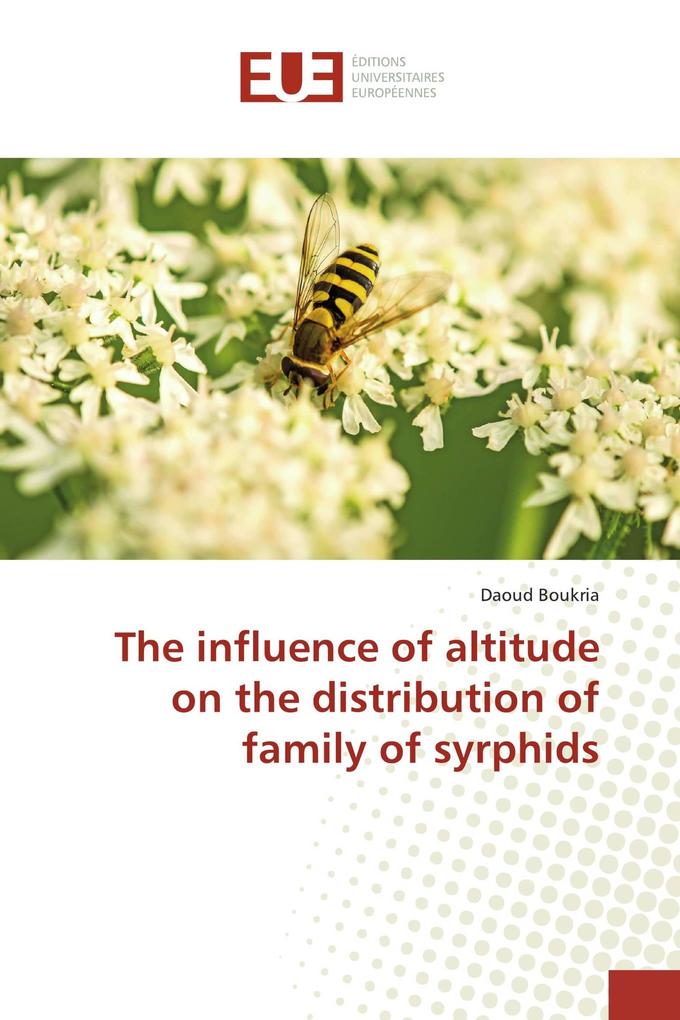 The influence of altitude on the distribution of family of syrphids