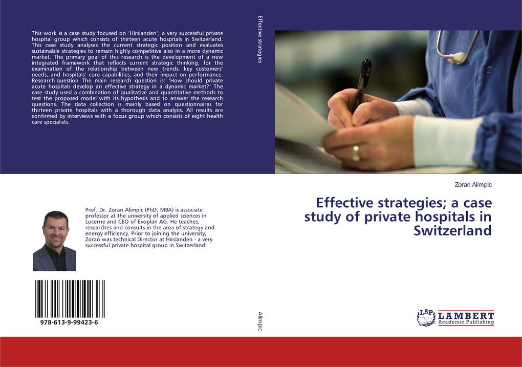 Effective strategies; a case study of private hospitals in Switzerland