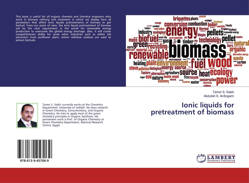 Ionic liquids for pretreatment of biomass