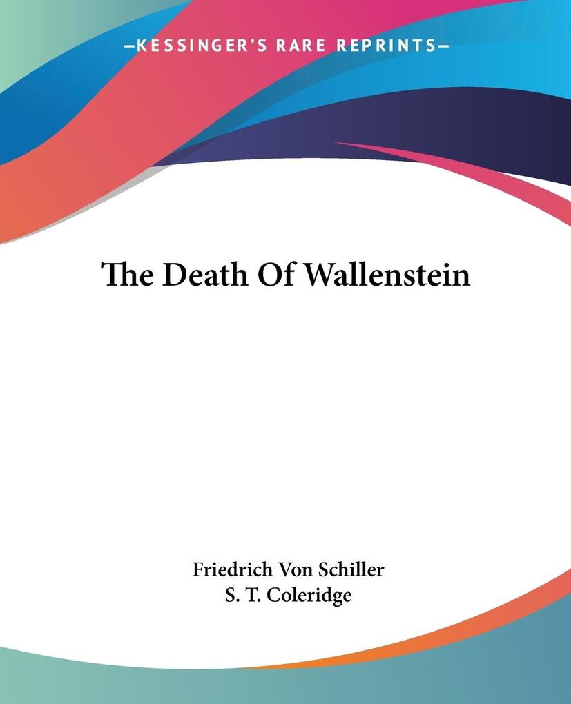 The Death Of Wallenstein