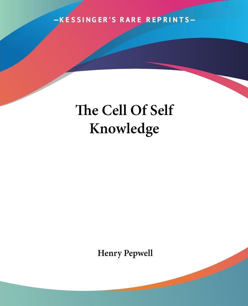 The Cell Of Self Knowledge