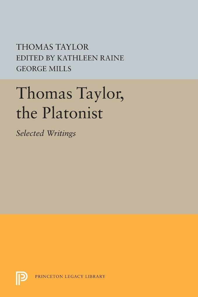 Thomas Taylor the Platonist