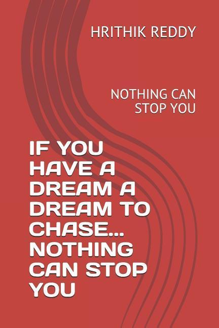If You Have a Dream a Dream to Chase... Nothing Can Stop You: Nothing Can Stop You