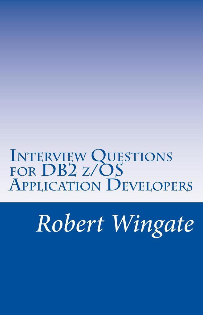 Interview Questions for DB2 z/OS Application Developers