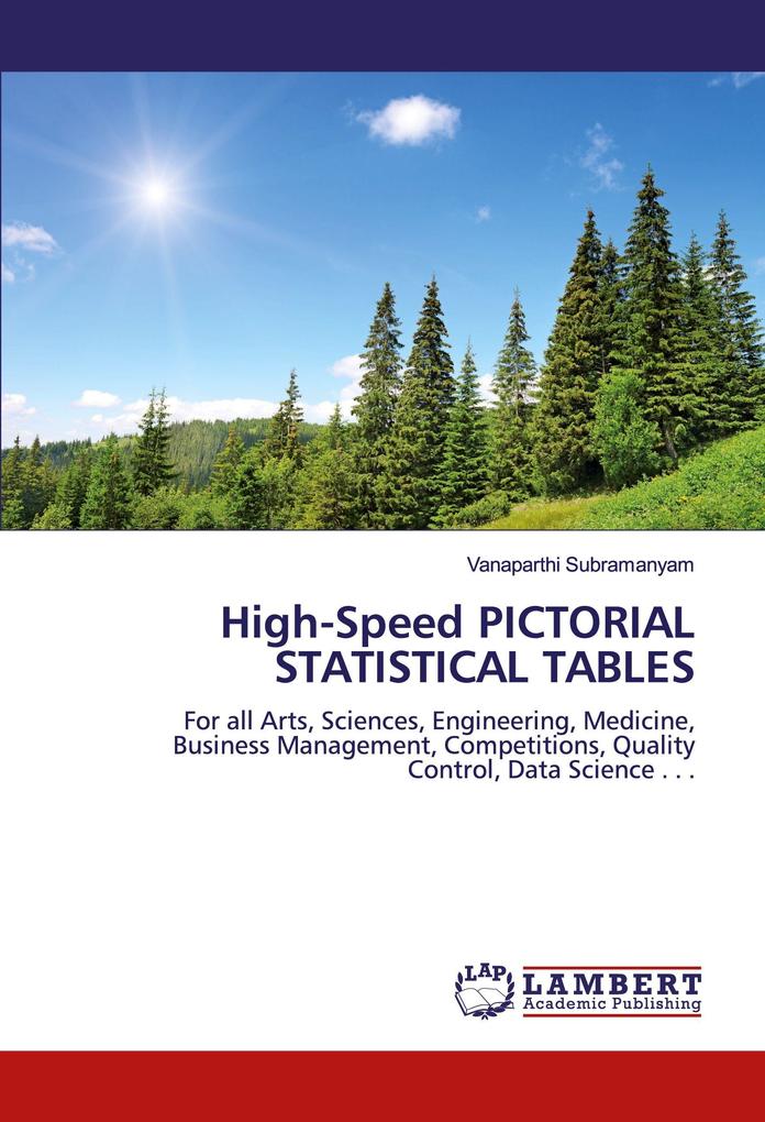 High-Speed PICTORIAL STATISTICAL TABLES