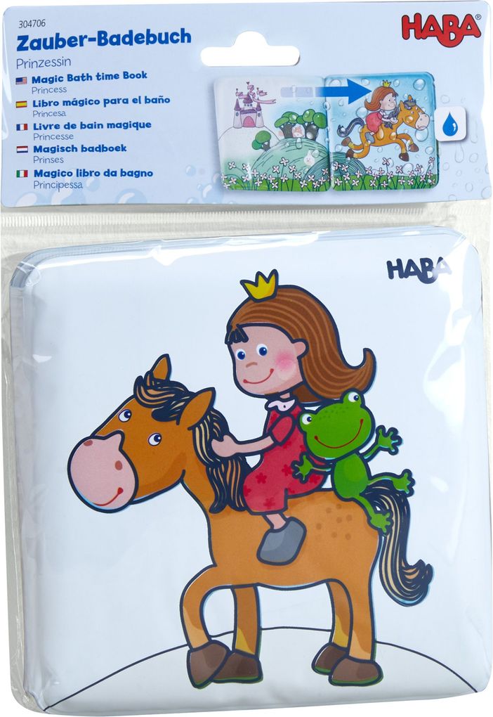 Image of Buch - HABA 304706 Zauber-Badebuch Prinzessin