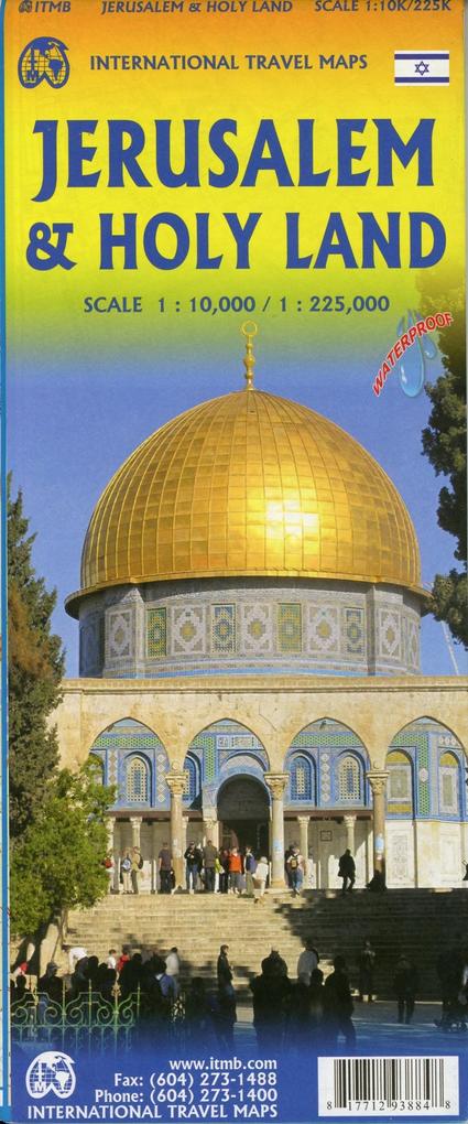 Jerusalem 1 : 10 000 & Holy Land Map 1 : 225 000