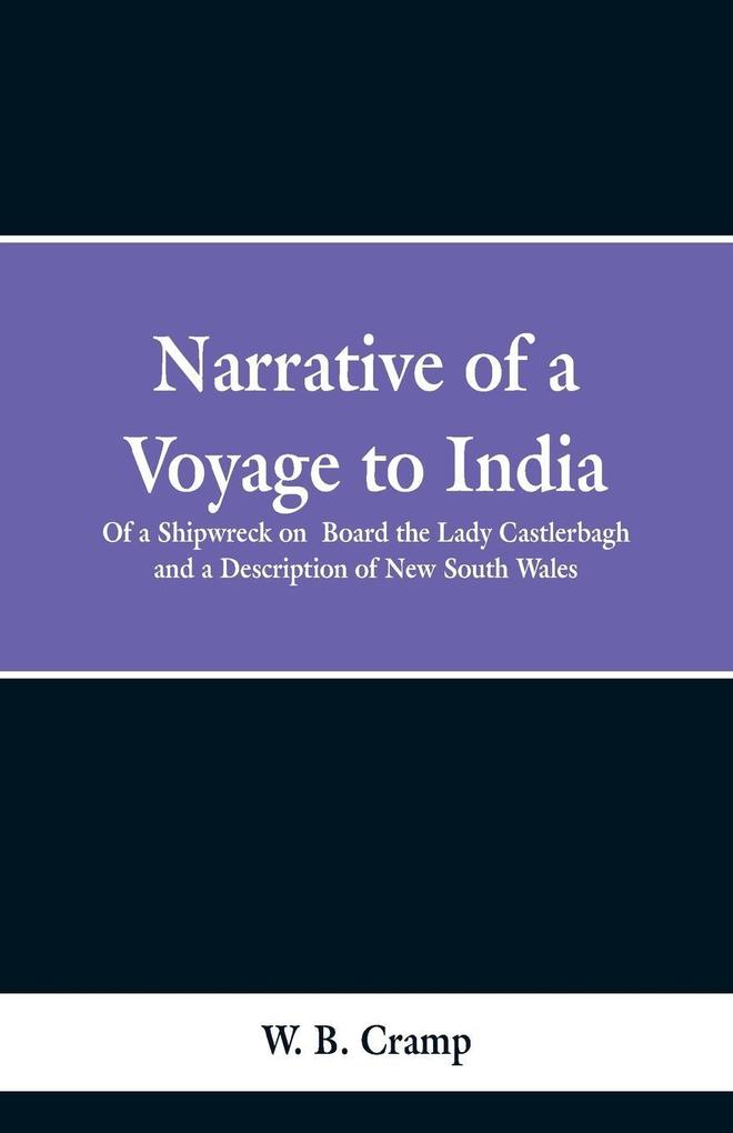 Narrative of a Voyage to India