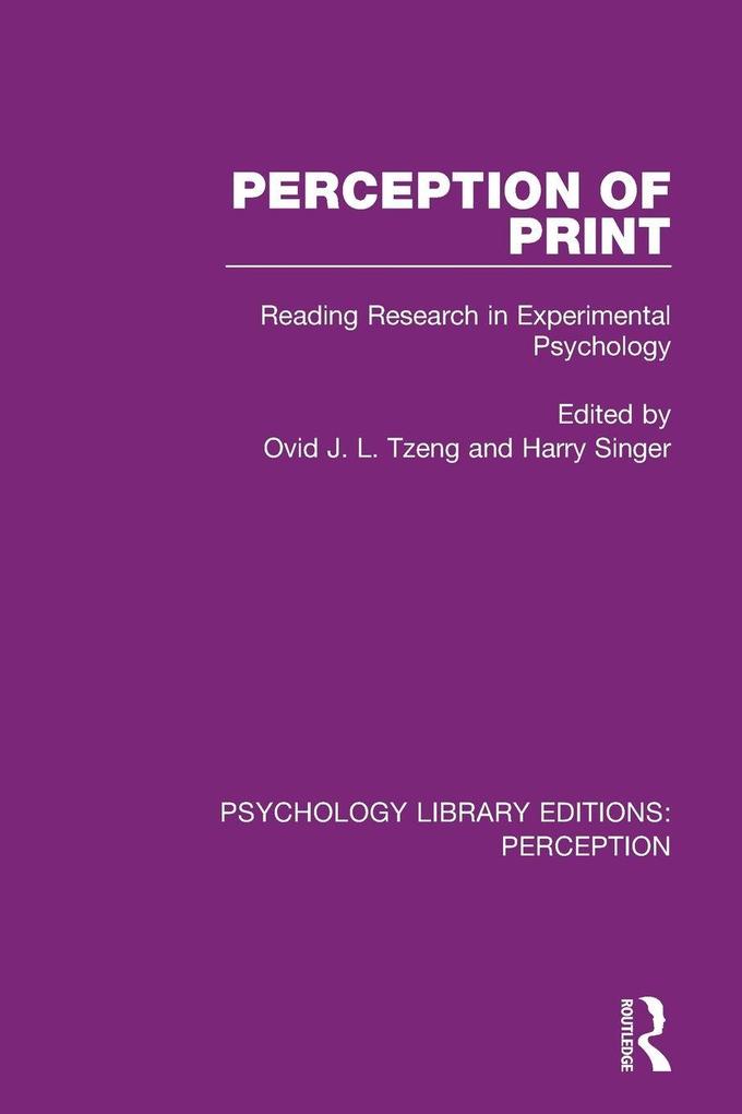 Perception of Print
