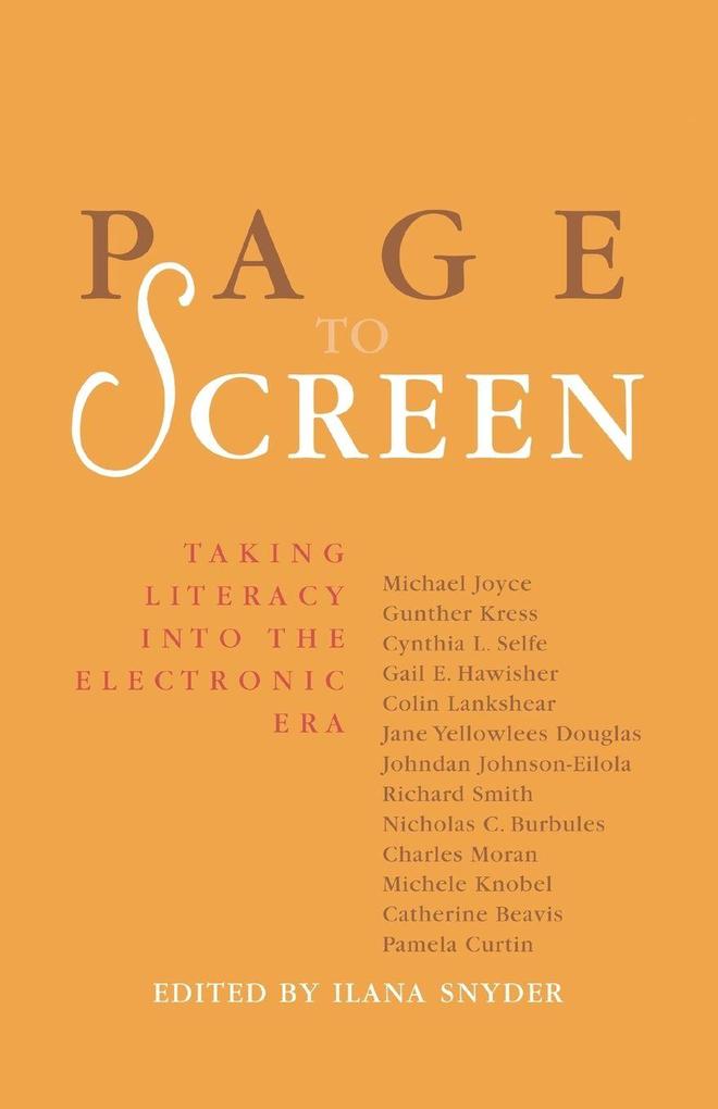 Page to Screen