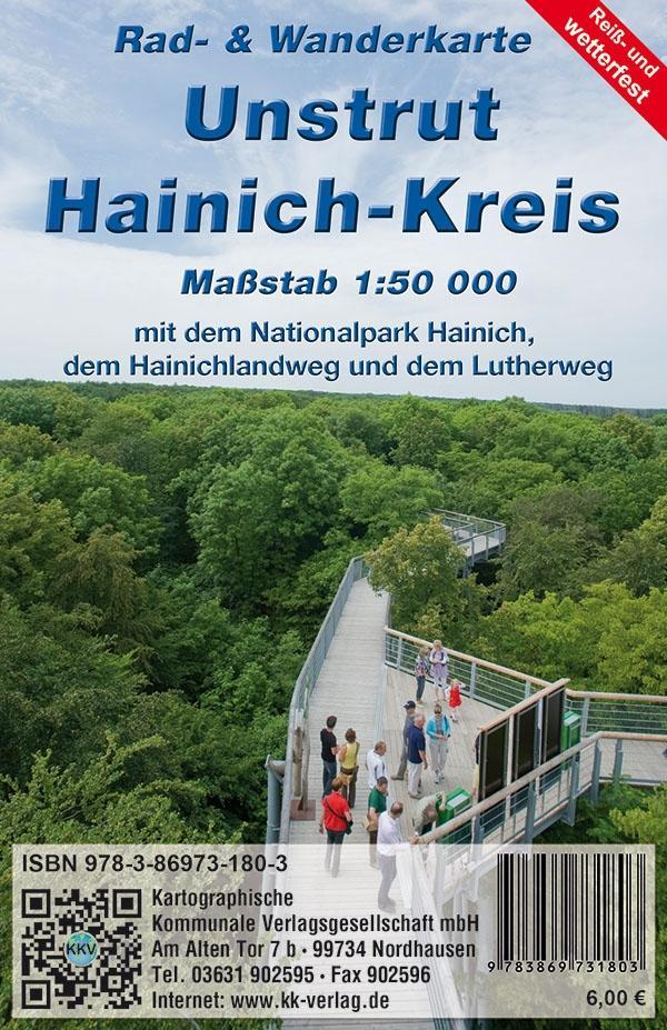 Unstrut-Hainich-Kreis - 1:50 000
