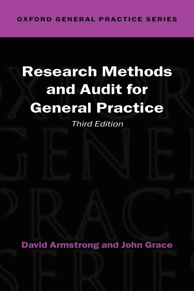 Research Methods and Audit for General Practice