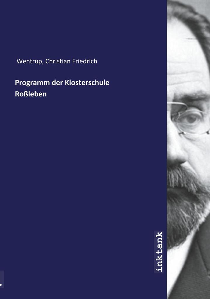 Programm der Klosterschule Roßleben