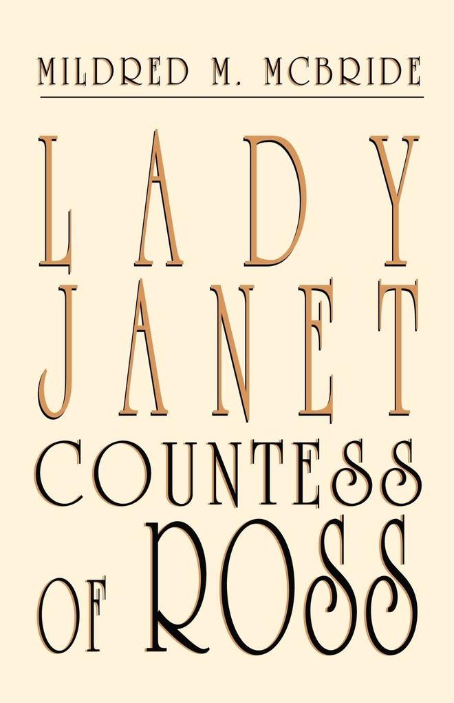 Lady Janet Countess of Ross