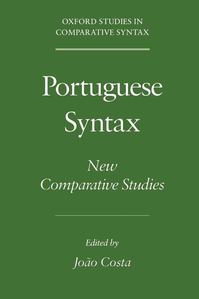 Portuguese Syntax