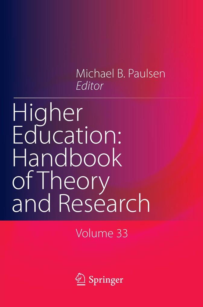 Higher Education: Handbook of Theory and Research