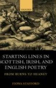 Starting Lines in Scottish Irish and English Poetry