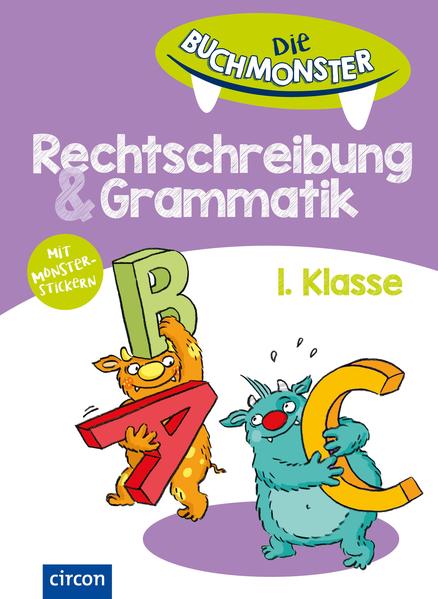 Image of Die Buchmonster Rechtschreibung & Grammatik 1. Klasse