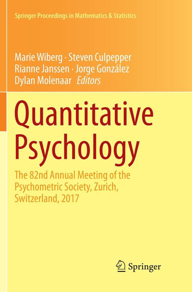 Quantitative Psychology