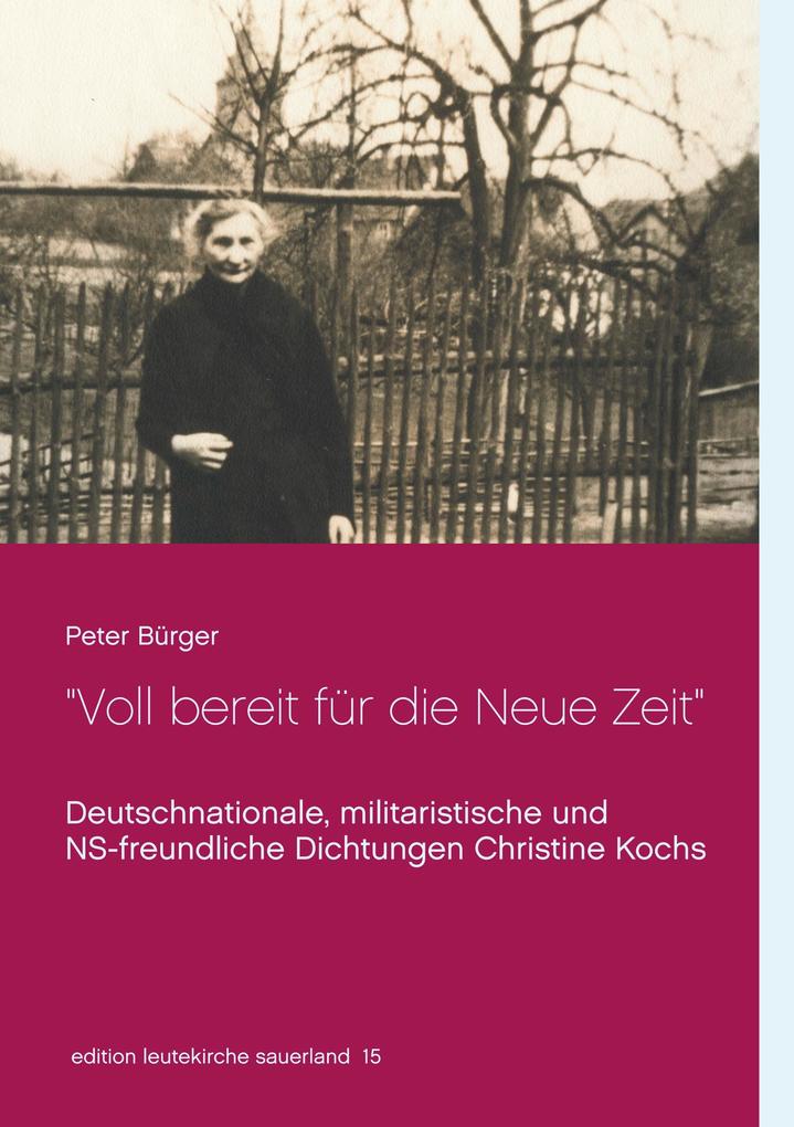 'Voll bereit für die Neue Zeit'
