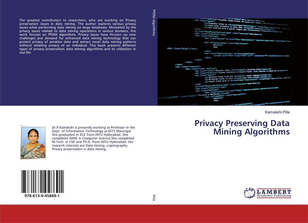 Privacy Preserving Data Mining Algorithms