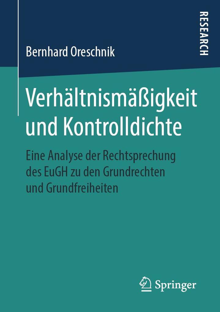Verhältnismäßigkeit und Kontrolldichte
