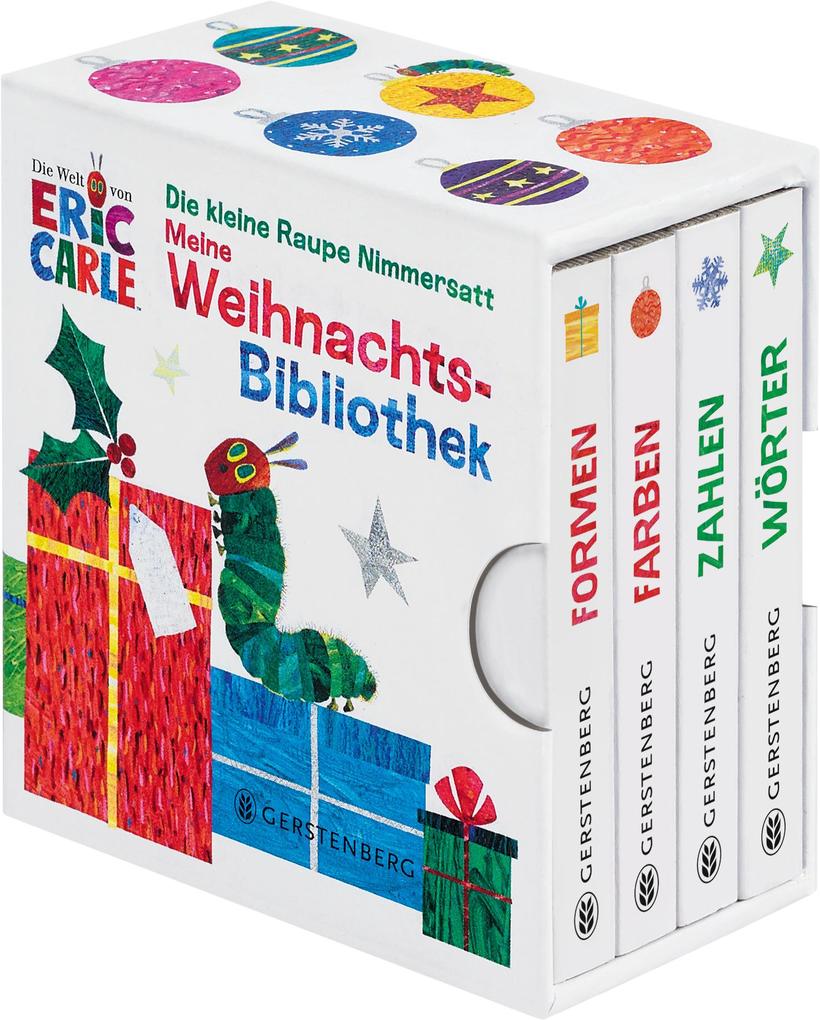 Image of Die kleine Raupe Nimmersatt - Meine Weihnachtsbibliothek