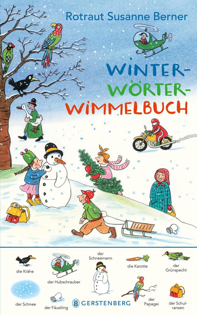 Image of Winter-Wörter-Wimmelbuch - Rotraut Susanne Berner, Pappband