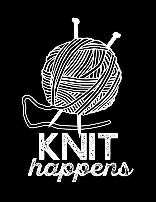 KNIT HAPPENS Knitting Graph Paper 2
