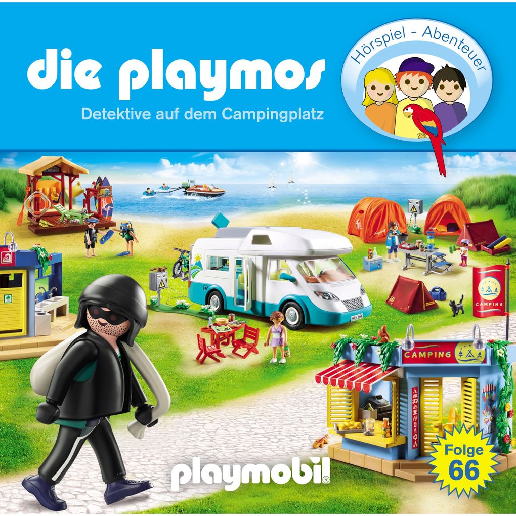 Die Playmos - Das Original Playmobil Hörspiel Folge 66: Detektive auf dem Campingplatz