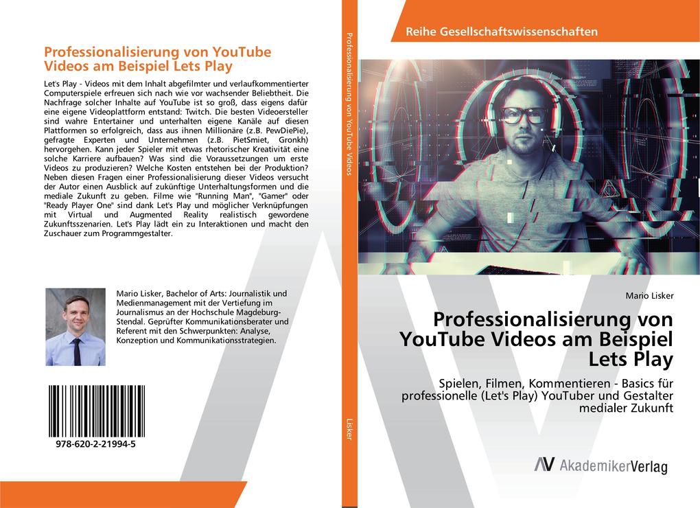 Professionalisierung von YouTube Videos am Beispiel Lets Play