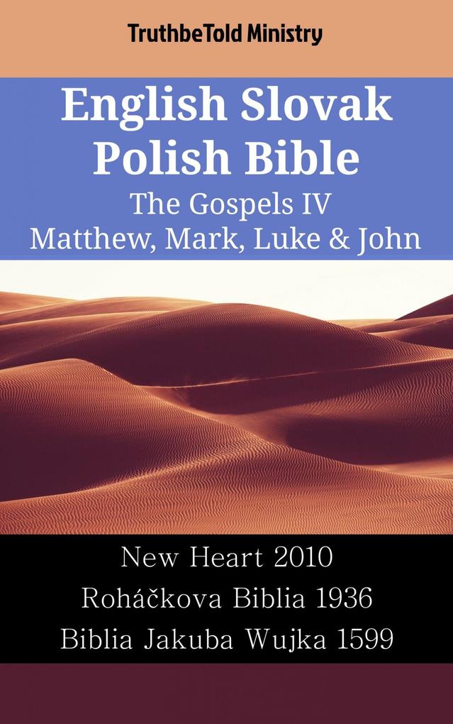 English Slovak Polish Bible - The Gospels IV - Matthew Mark Luke & John