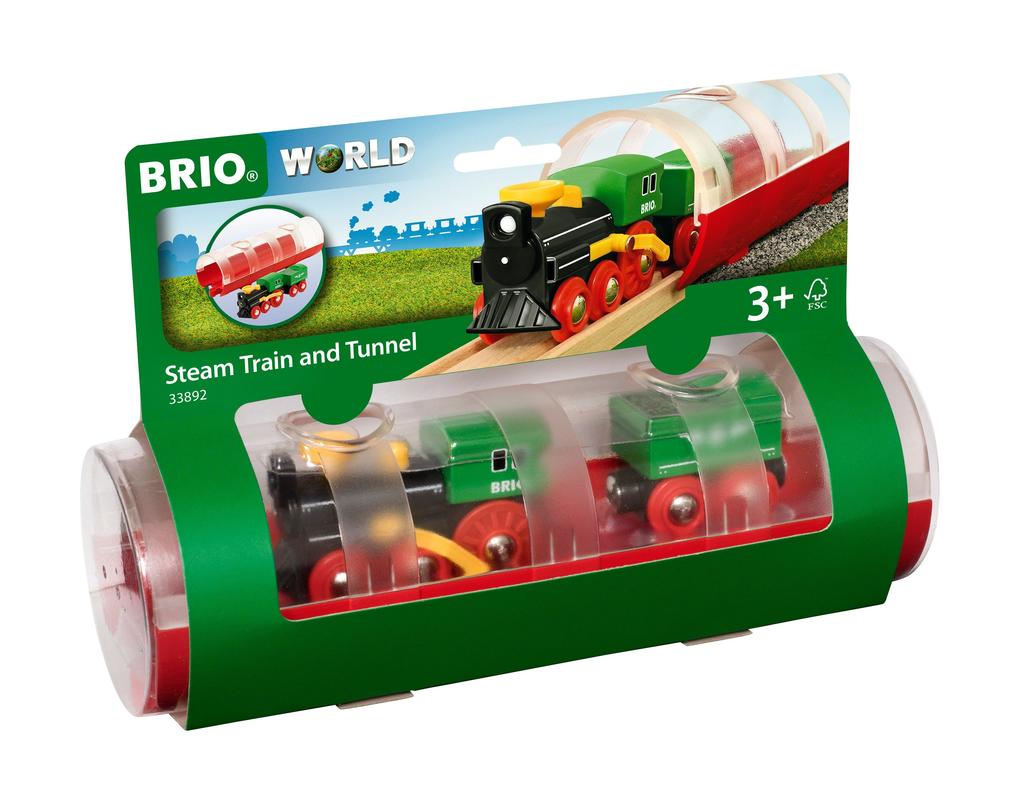 BRIO - Tunnel Box Dampflokzug