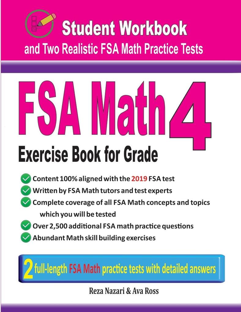 FSA Math Exercise Book for Grade 4