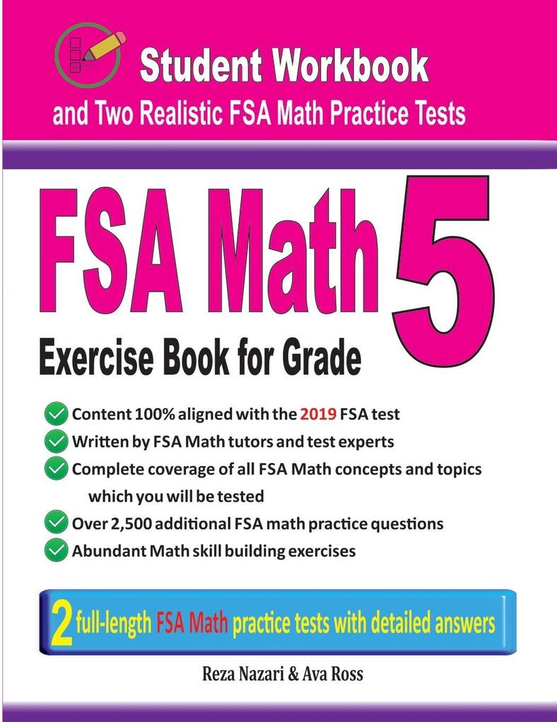 FSA Math Exercise Book for Grade 5