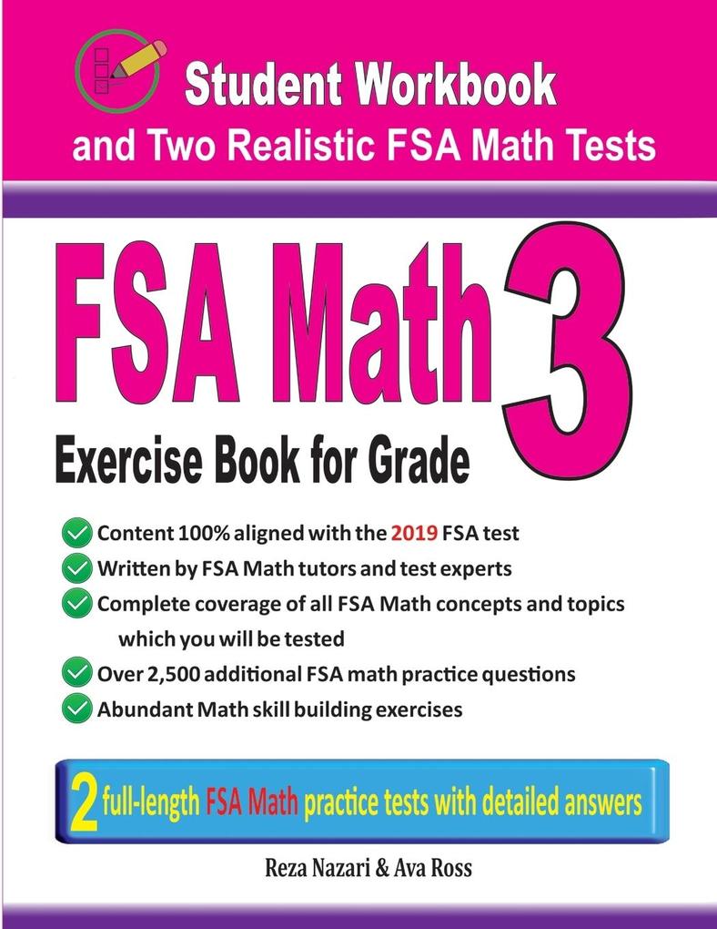 FSA Math Exercise Book for Grade 3