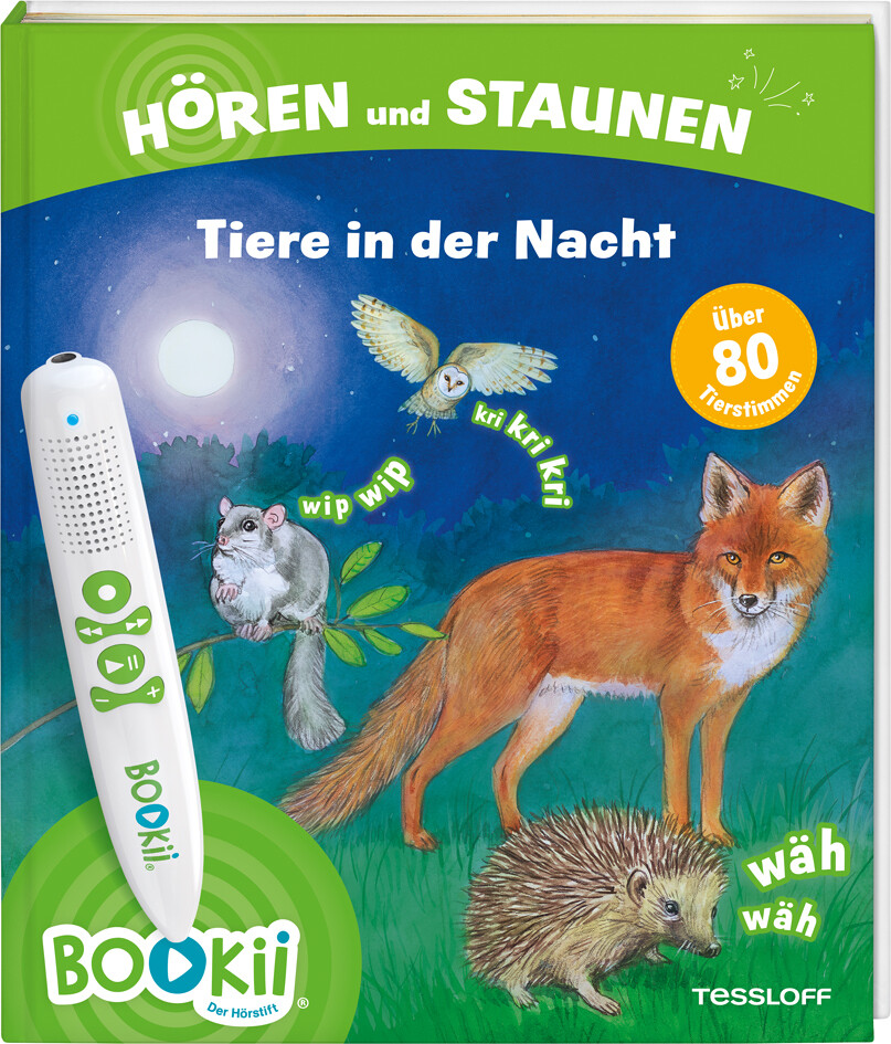 Image of Bookii Hören Und Staunen - Tiere In Der Nacht - Bärbel Oftring, Gebunden