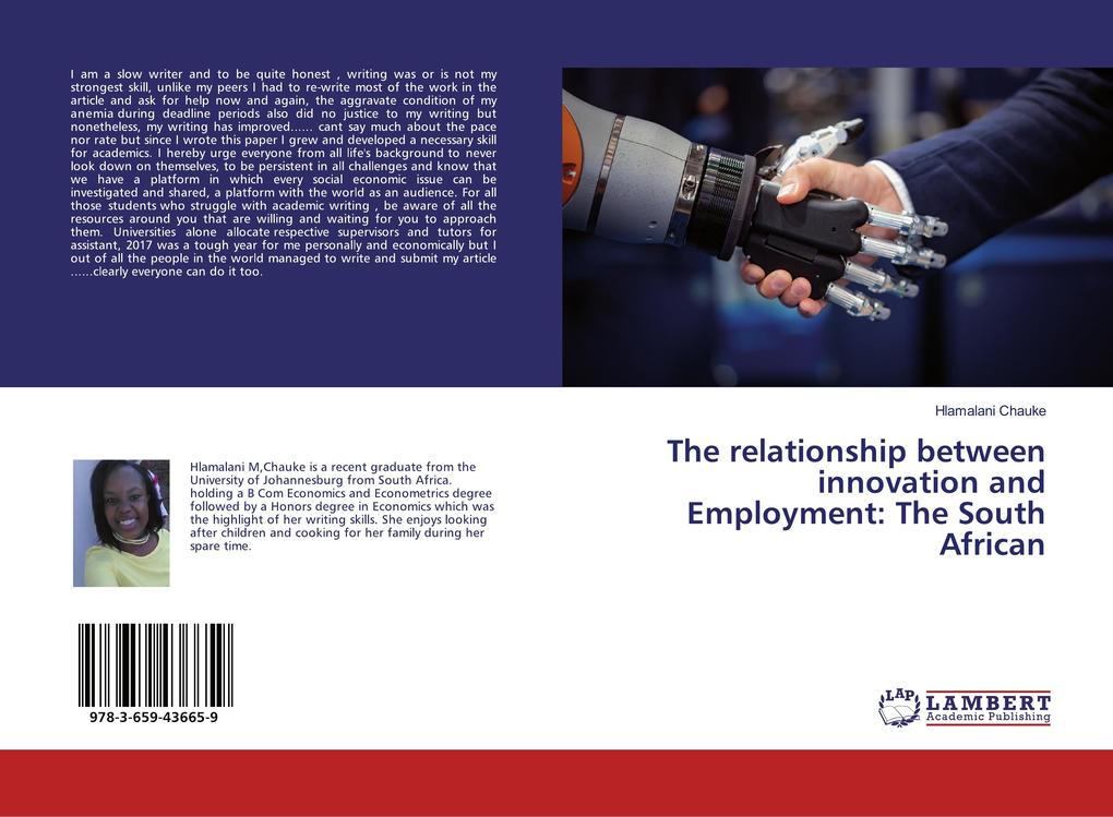 The relationship between innovation and Employment: The South African