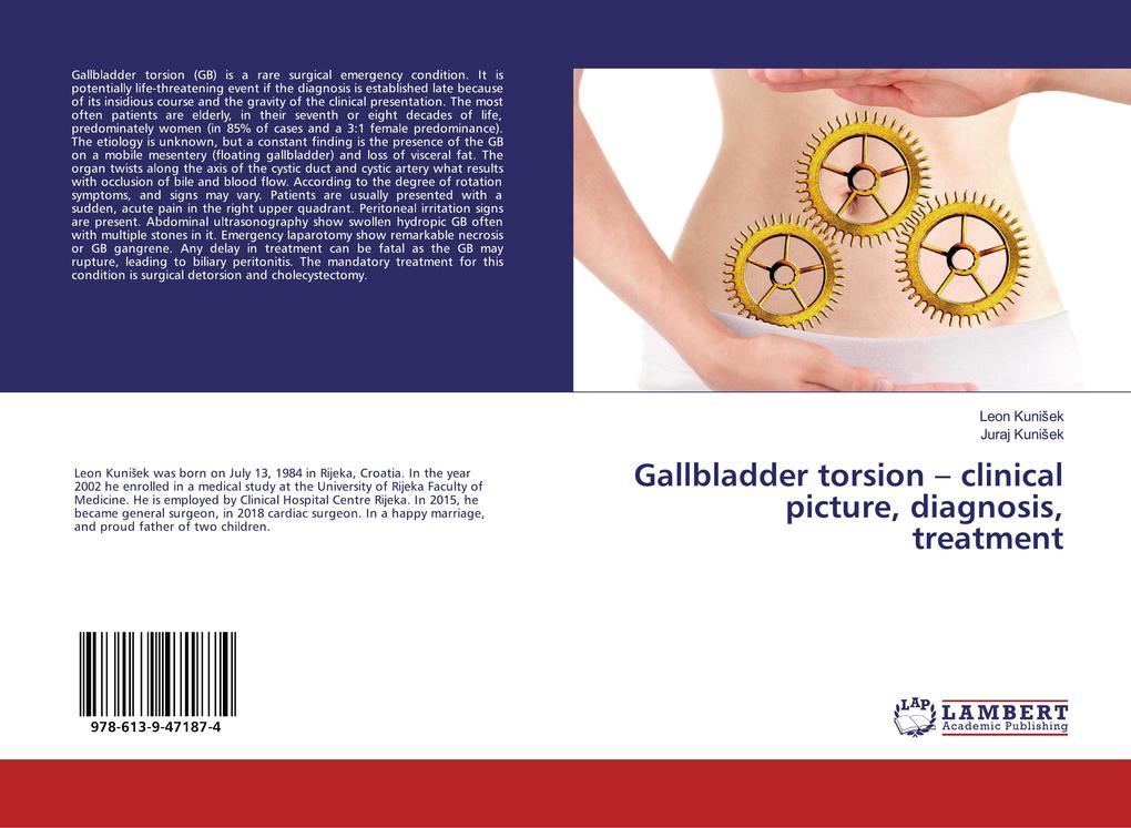 Gallbladder torsion - clinical picture diagnosis treatment