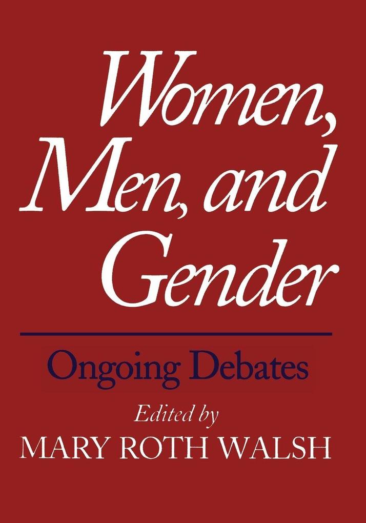 Women Men and Gender