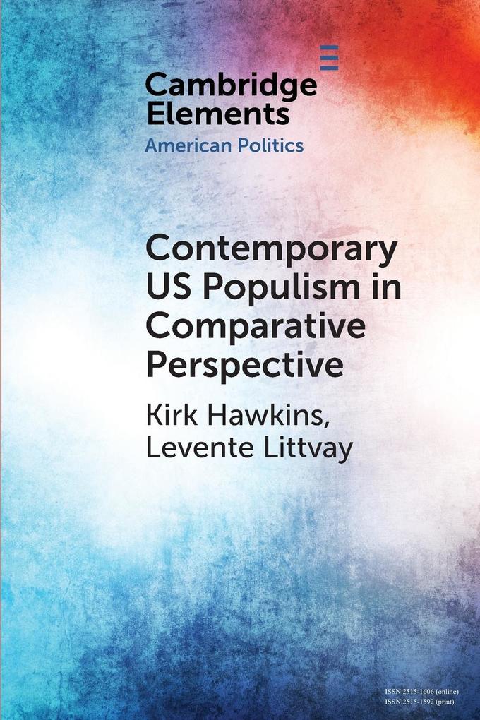 Contemporary US Populism in Comparative Perspective